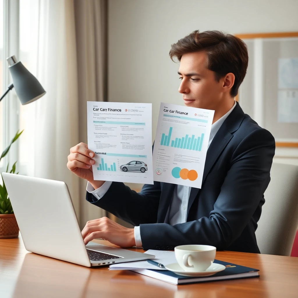 Reviewing car finance options