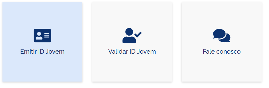 Emitir ID jovem no site do governo