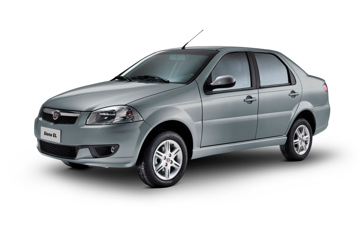 Fiat Siena 2014/2015 carro econômico consumo de gasolina