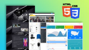 3 templates grátis html css para seu projeto